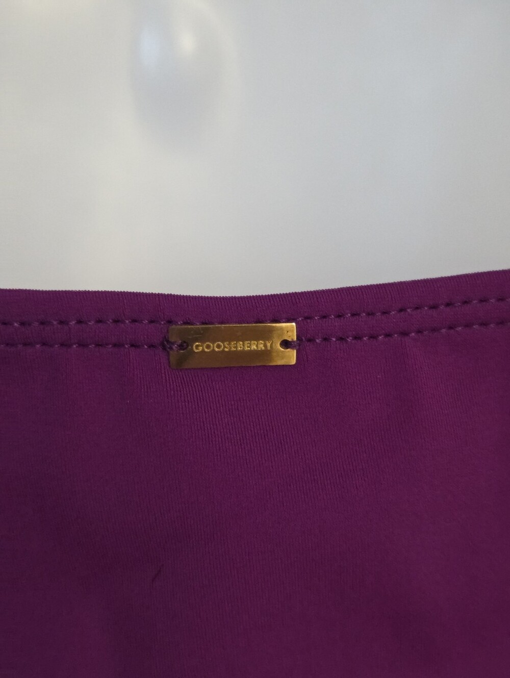 Gooseberry Swim Purple Two-Piece Bikini Women's Size Small - Picture 8 of 11